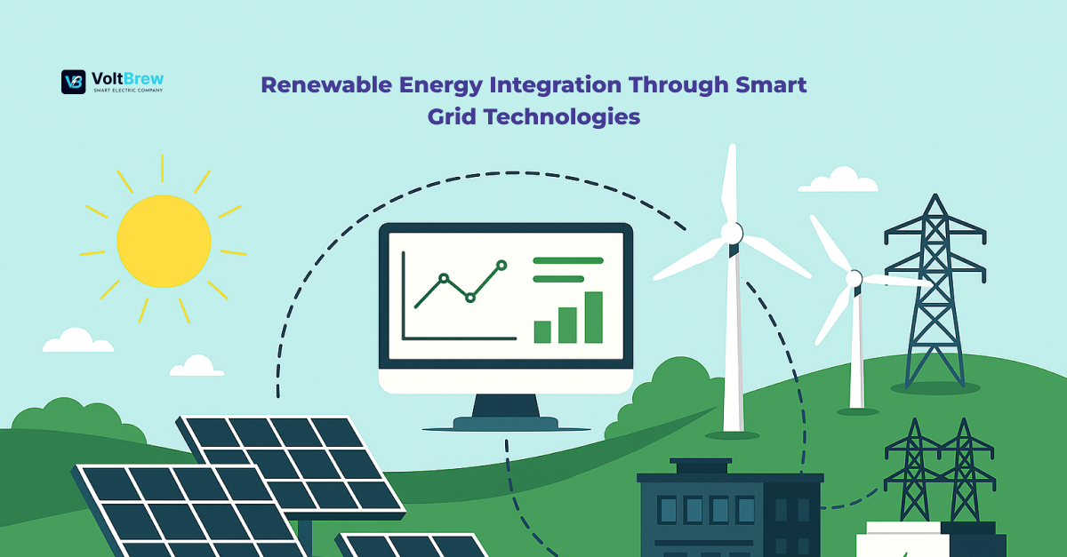 Renewable Energy Integration Through Smart Grid Technologies